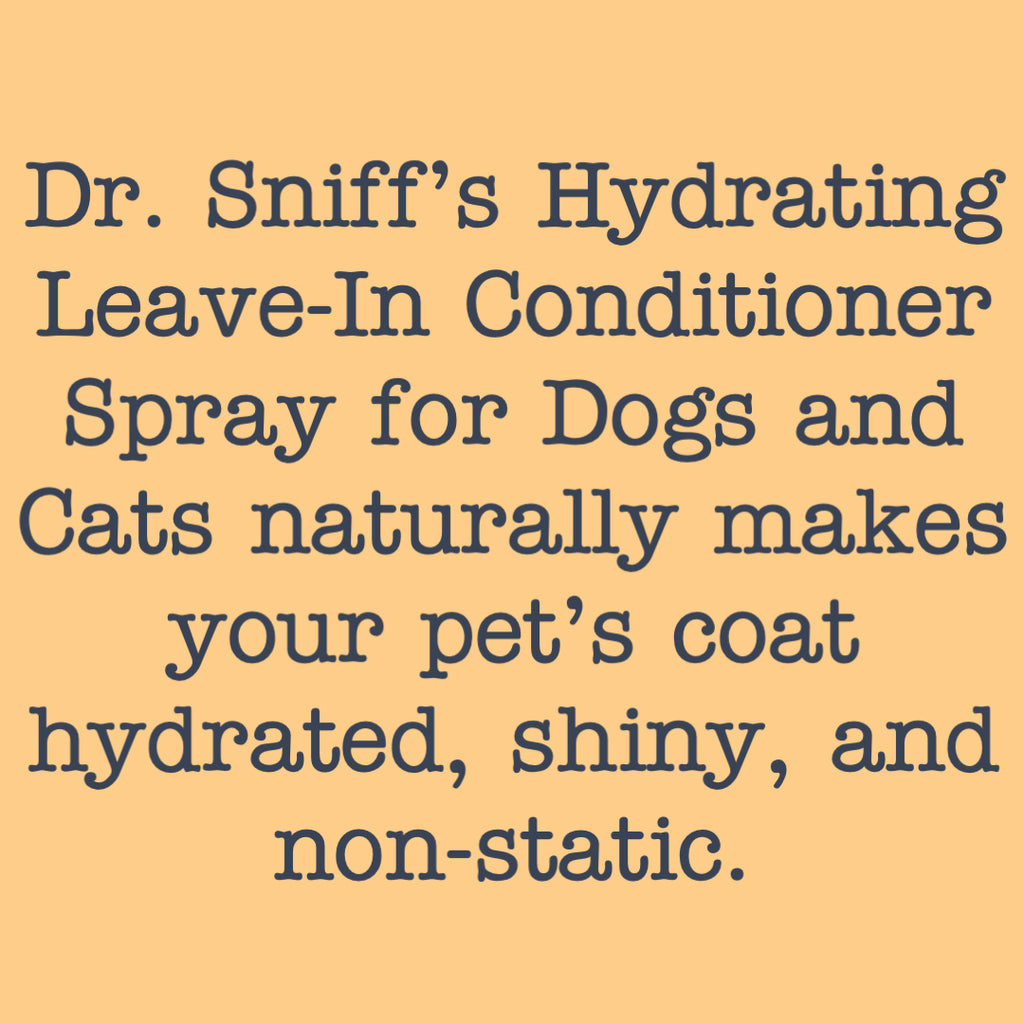 Hydrating spray shop for dogs